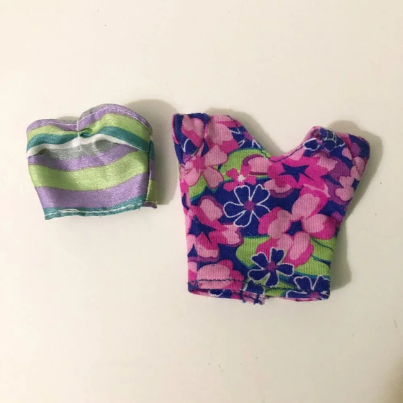 Mix Lot of Doll Clothes Dress Pants Shirt Shorts Tops Barbie - Picture 7 of 8